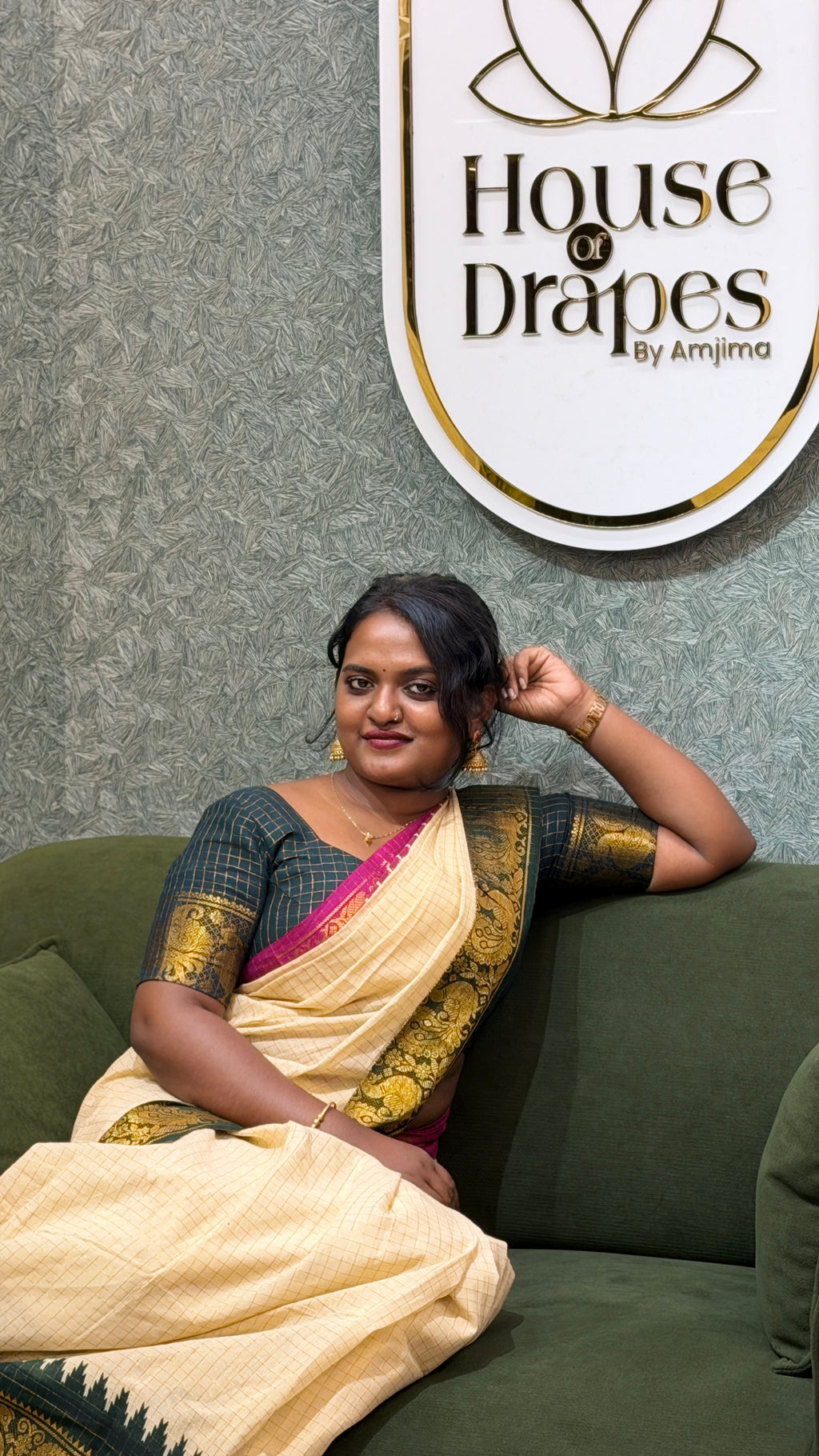 ganga jamuna border saree