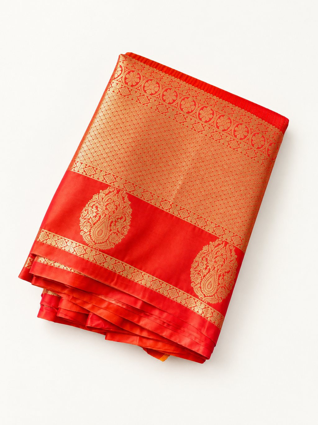 Semi kanchipuram saree