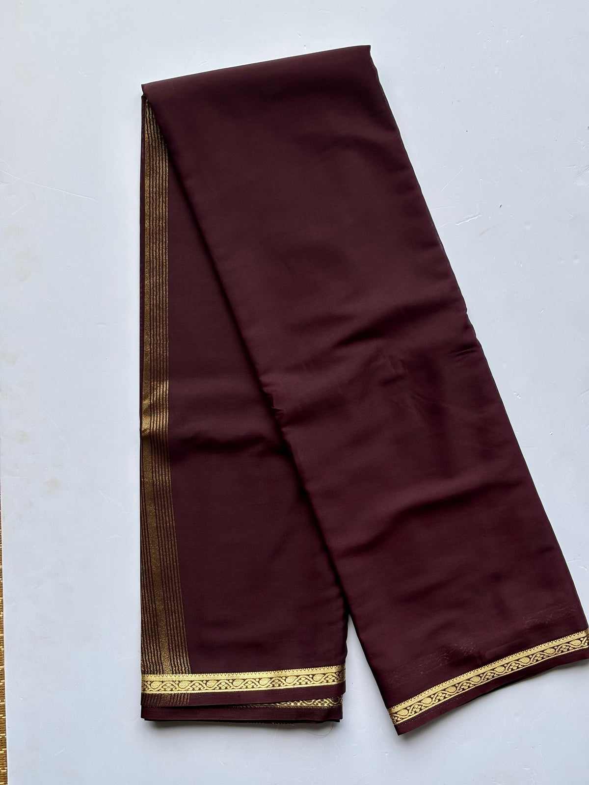 Semi maysore silk | Small border
