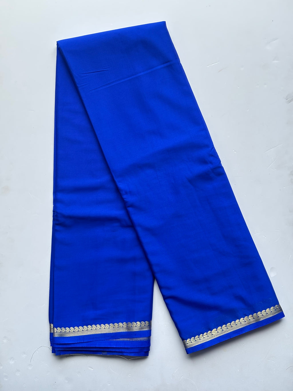 Semi mysore silk | small Mango border
