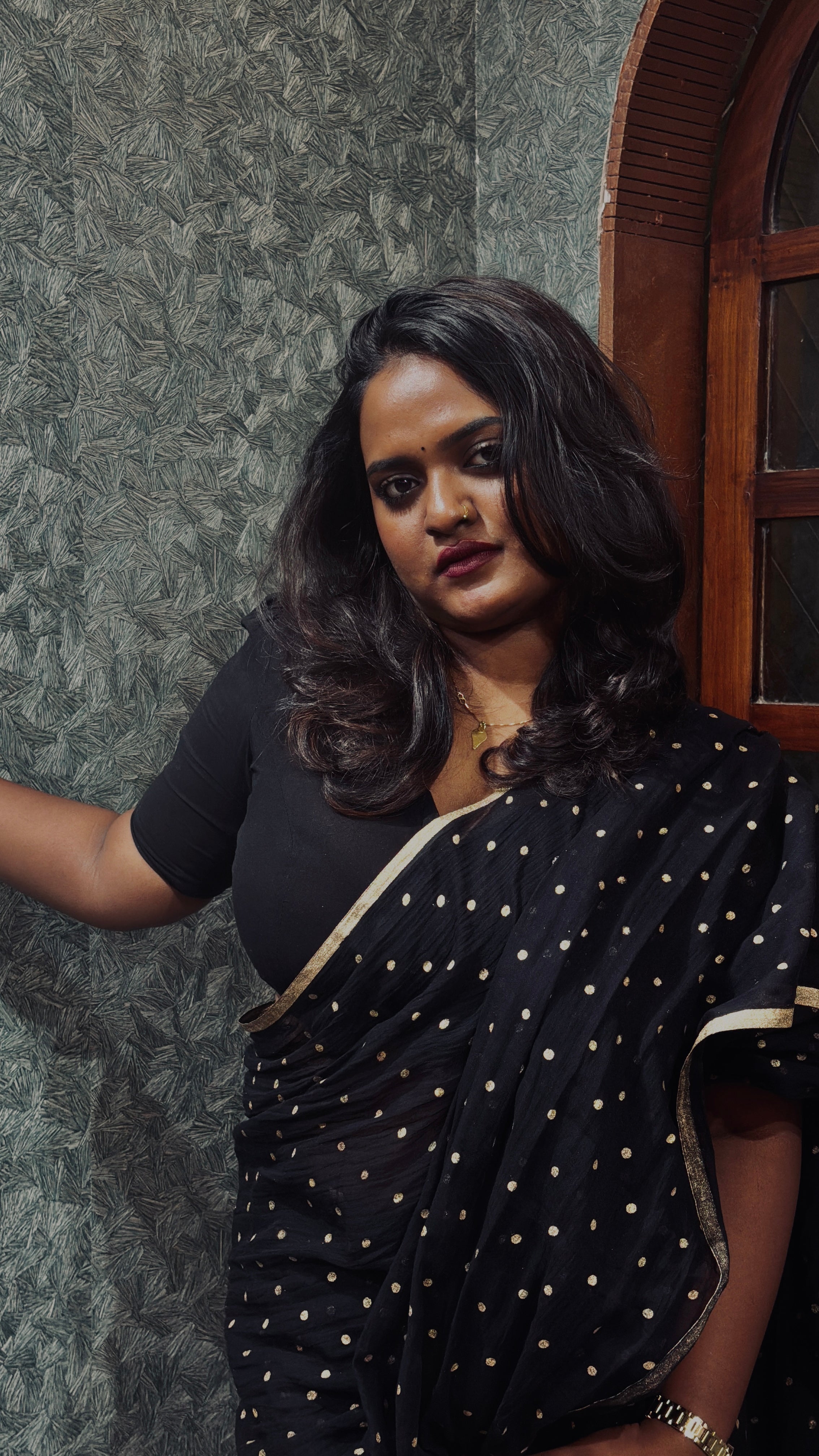 Mul cotton | doted saree