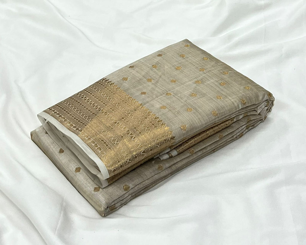 Tussar silk saree