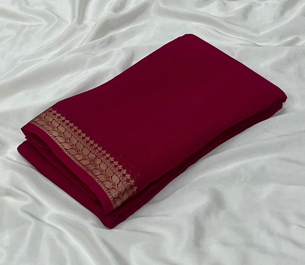 Mysore dhani chiffon saree