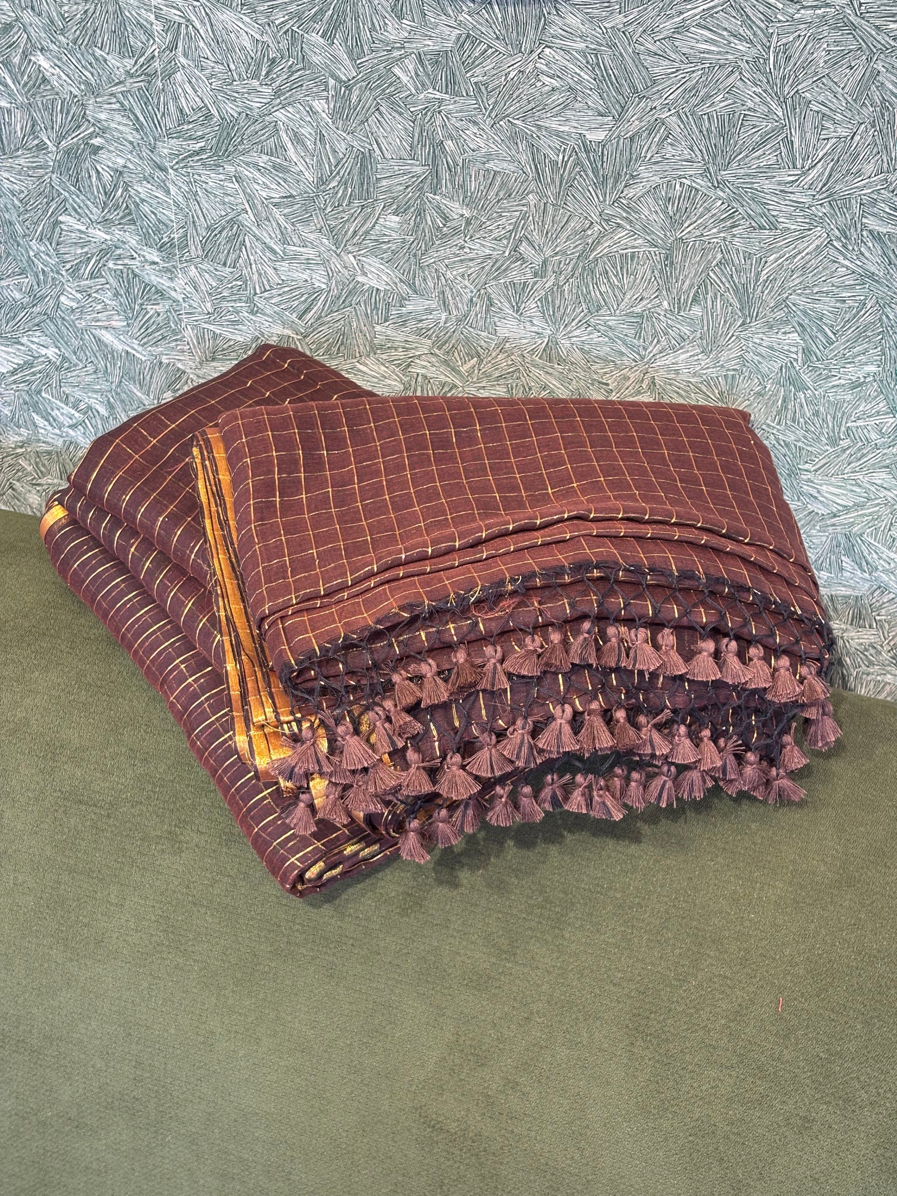 Mull cotton checks