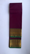 Premium kanchi cotton Voilet shade