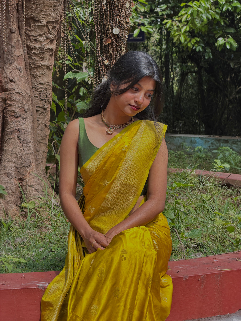 Banarasi mashru silk saree