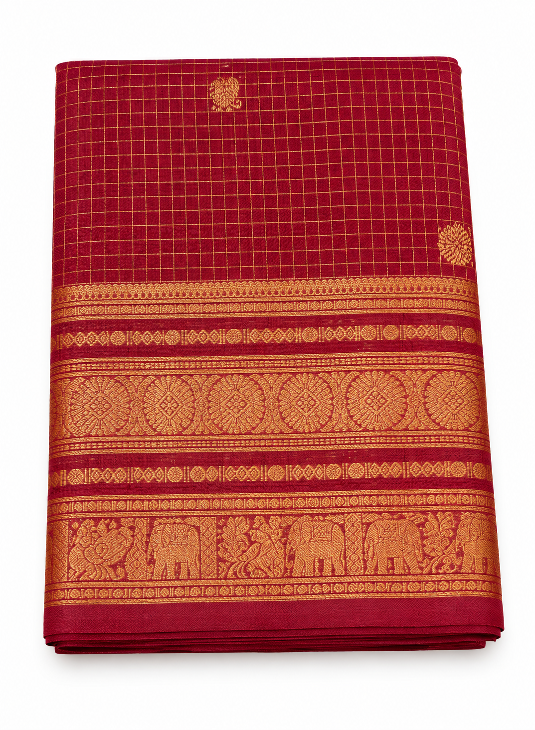 Kanchi cotton saree