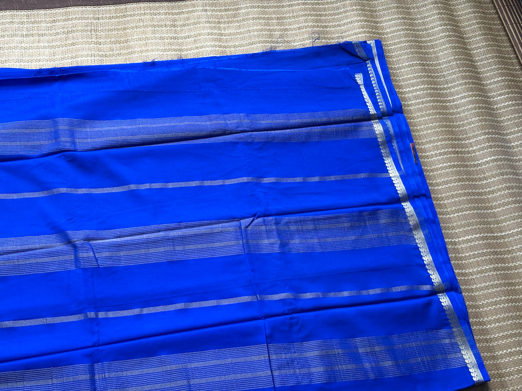 Semi mysore silk | small Mango border