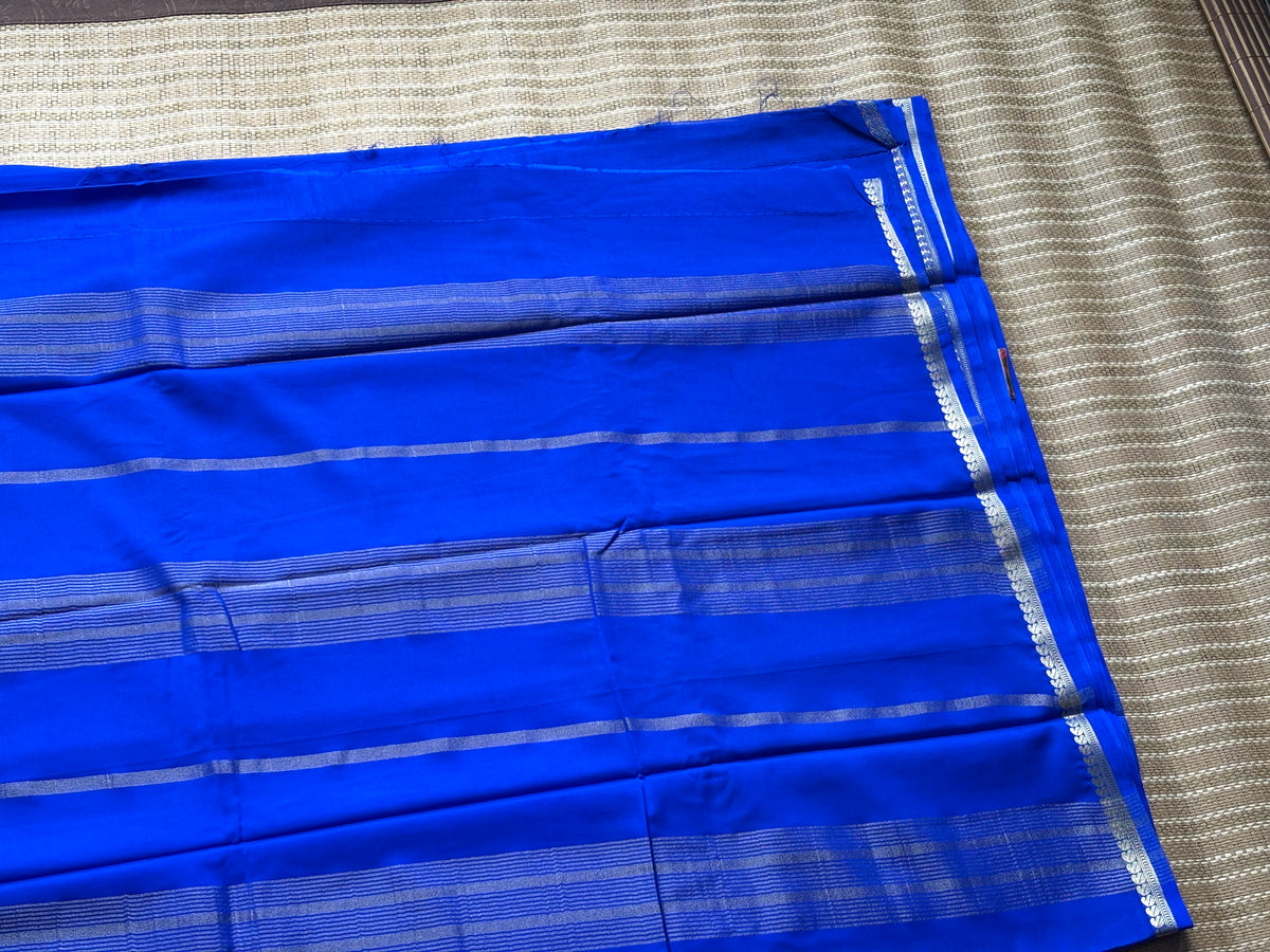 Semi mysore silk | small Mango border