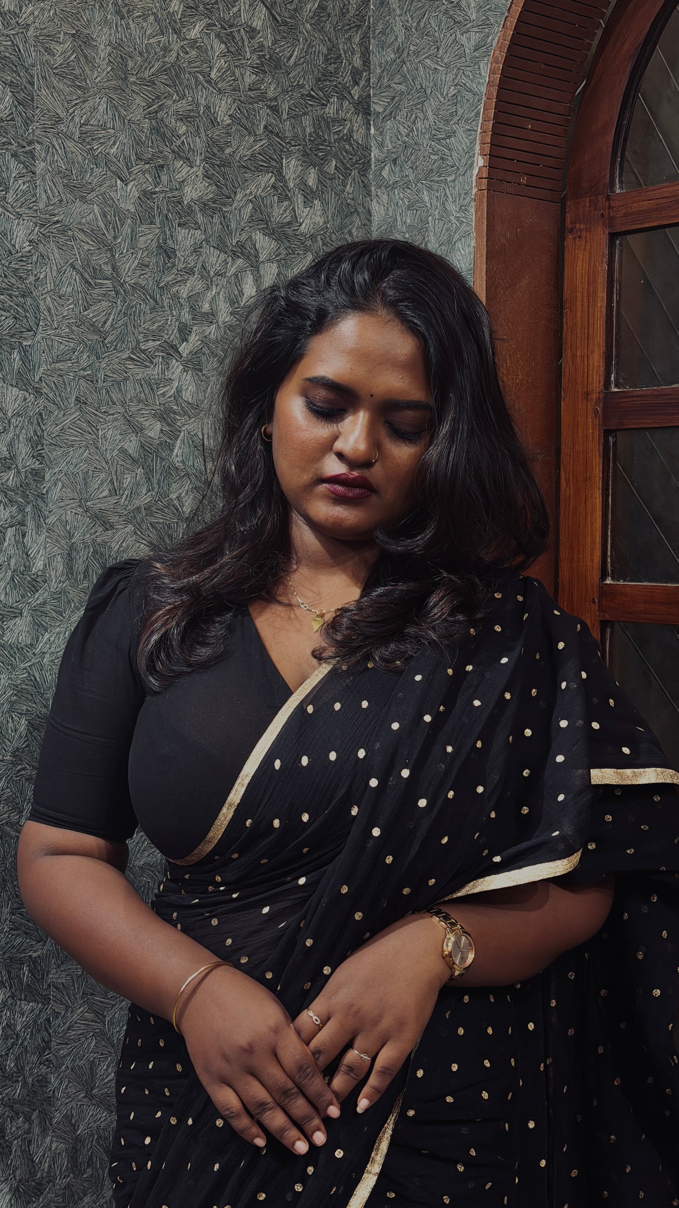 Mul cotton | doted saree