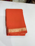Chiffon small border saree