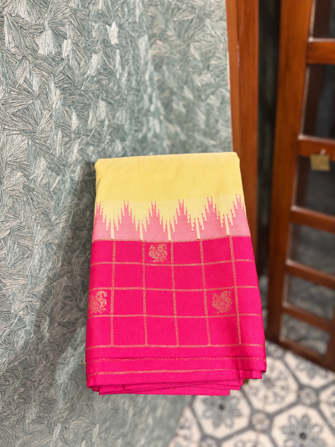 Semi kanchipuram Saree