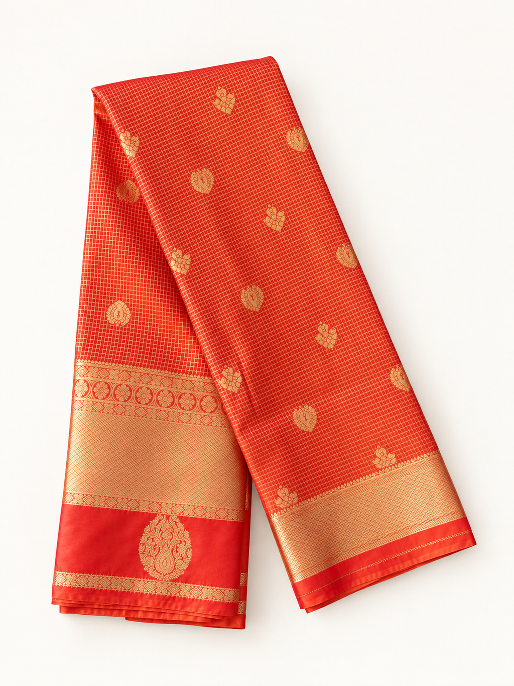 Semi kanchipuram saree