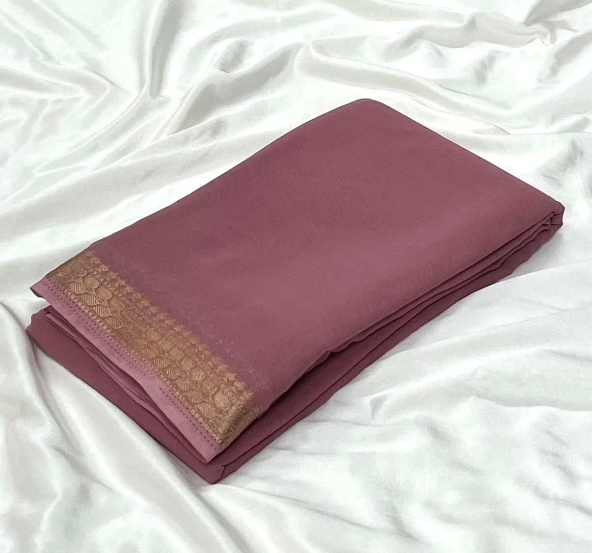 Mysore dhani chiffon saree