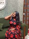 Date night chiffon saree