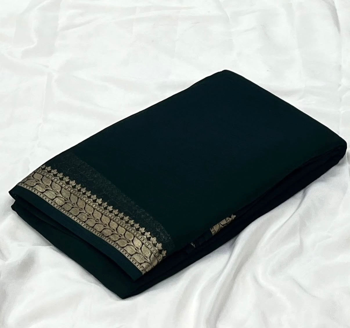 Mysore dhani chiffon saree