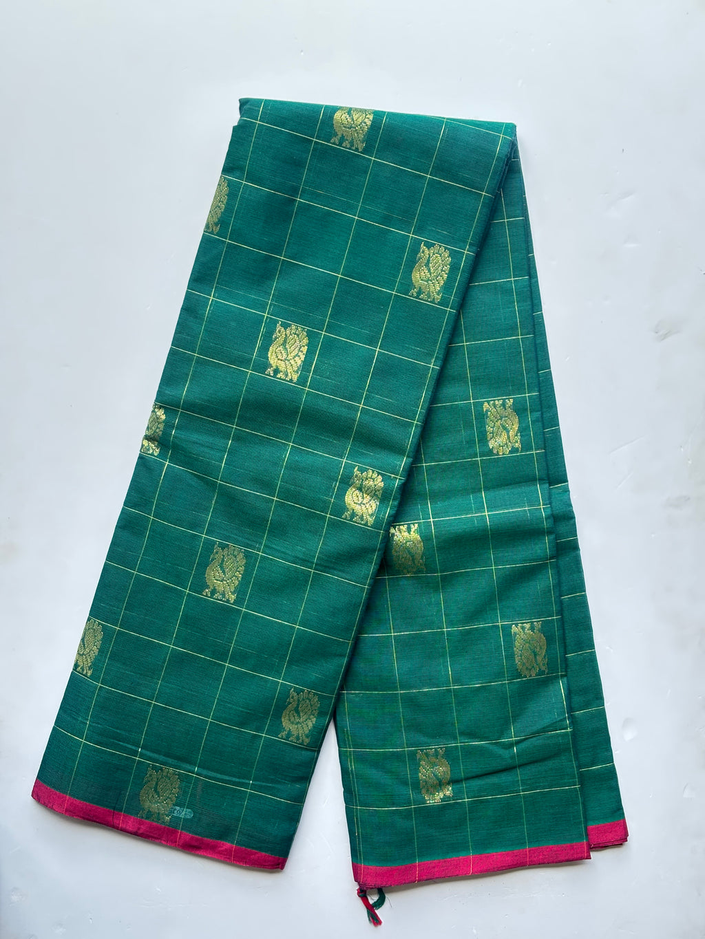 Pure kachi cotton saree