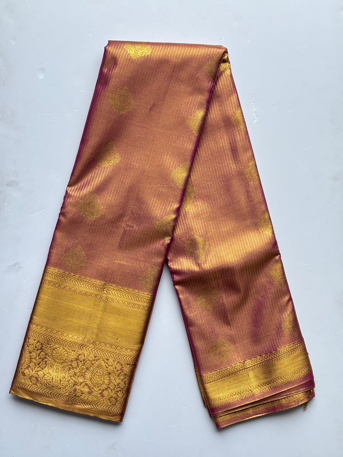 Semi kanchi puram wedding saree