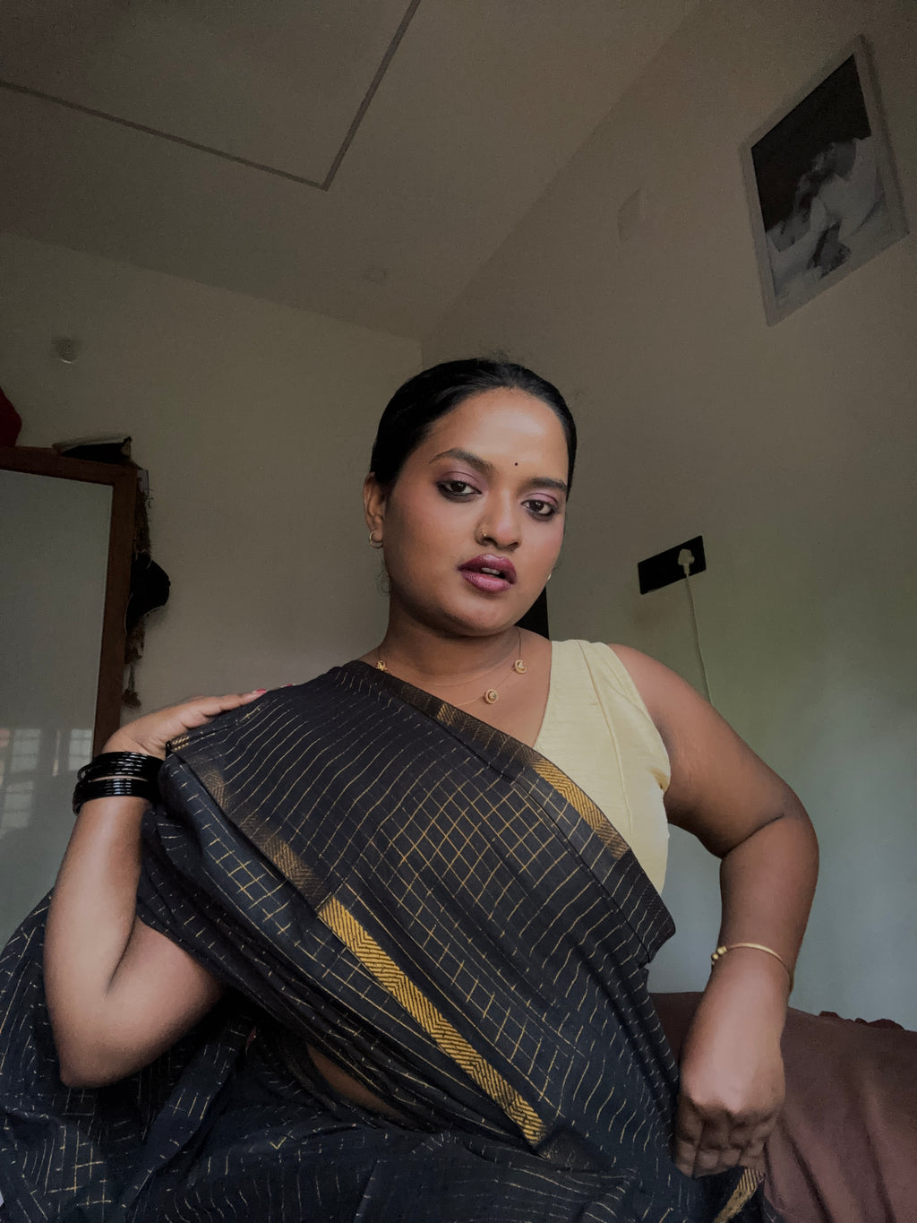 Sungudi Pantex | Black