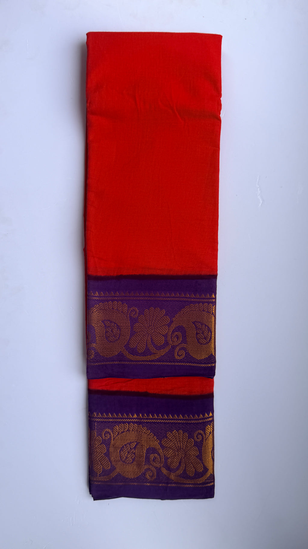Sungudi cotton without blouse
