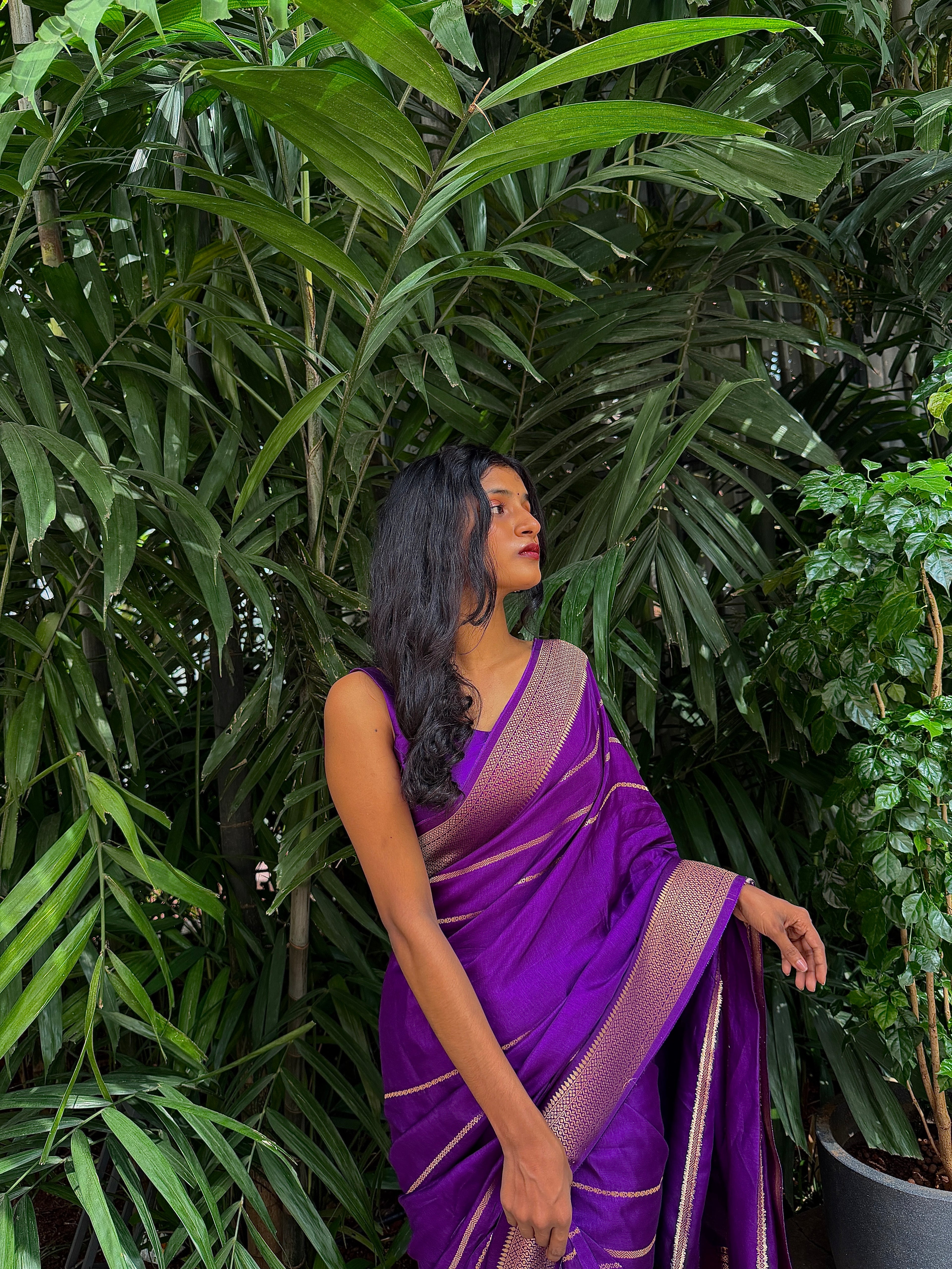 Pure viscos saree
