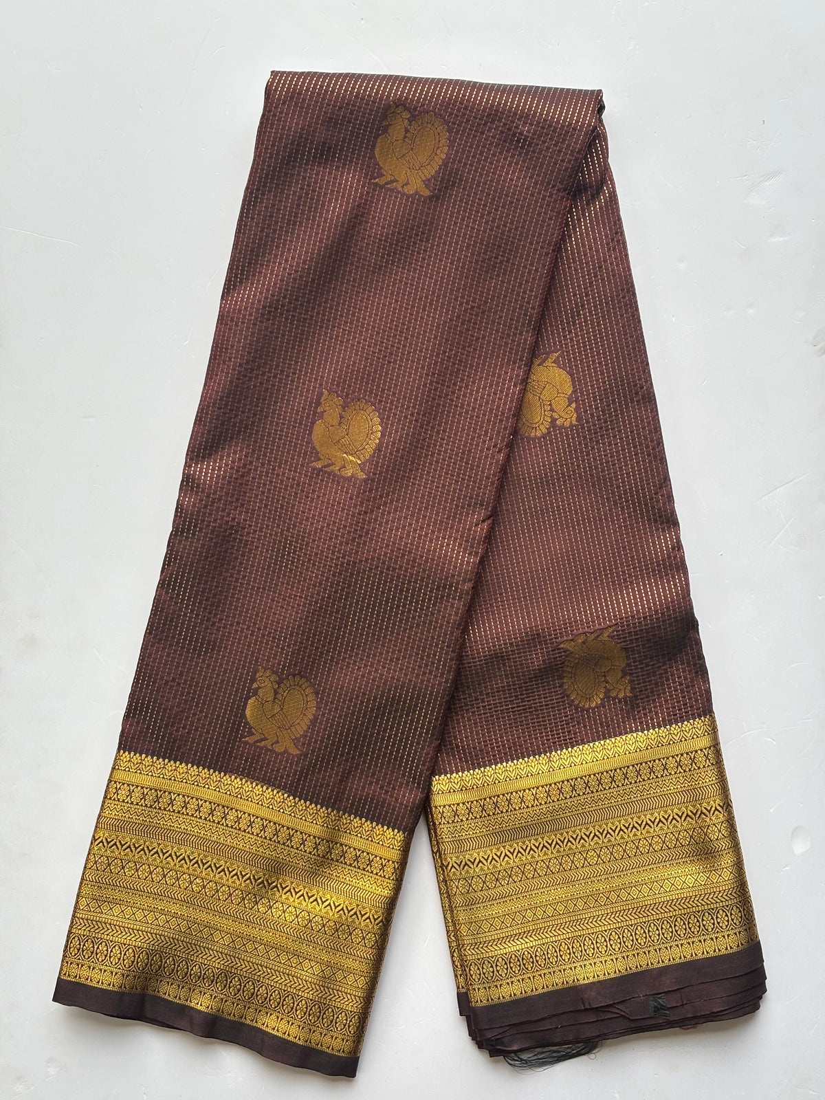 Semi kanchipuram saree