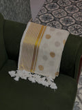 Mul cotton Big  polka doted saree
