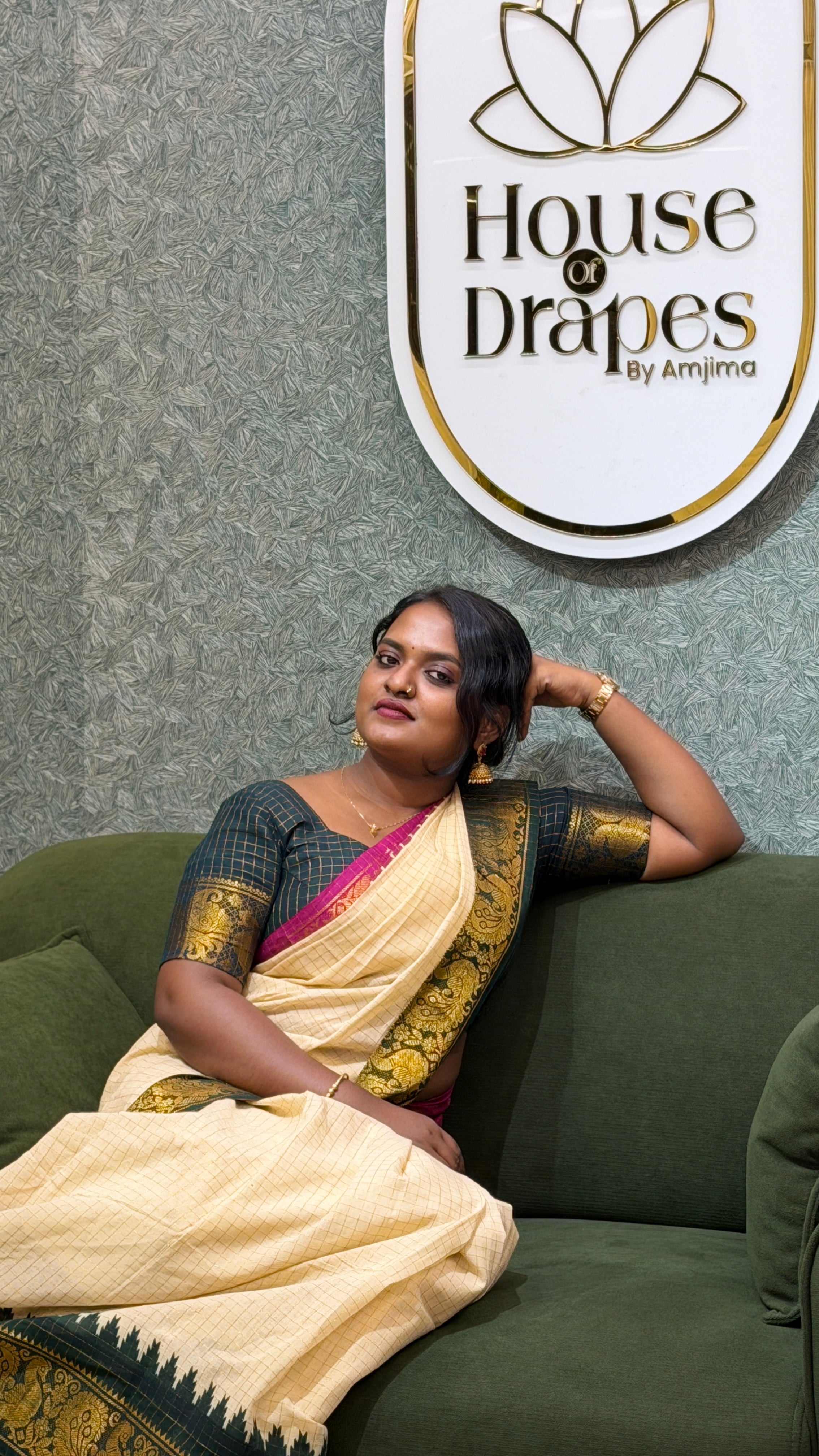 ganga jamuna border saree