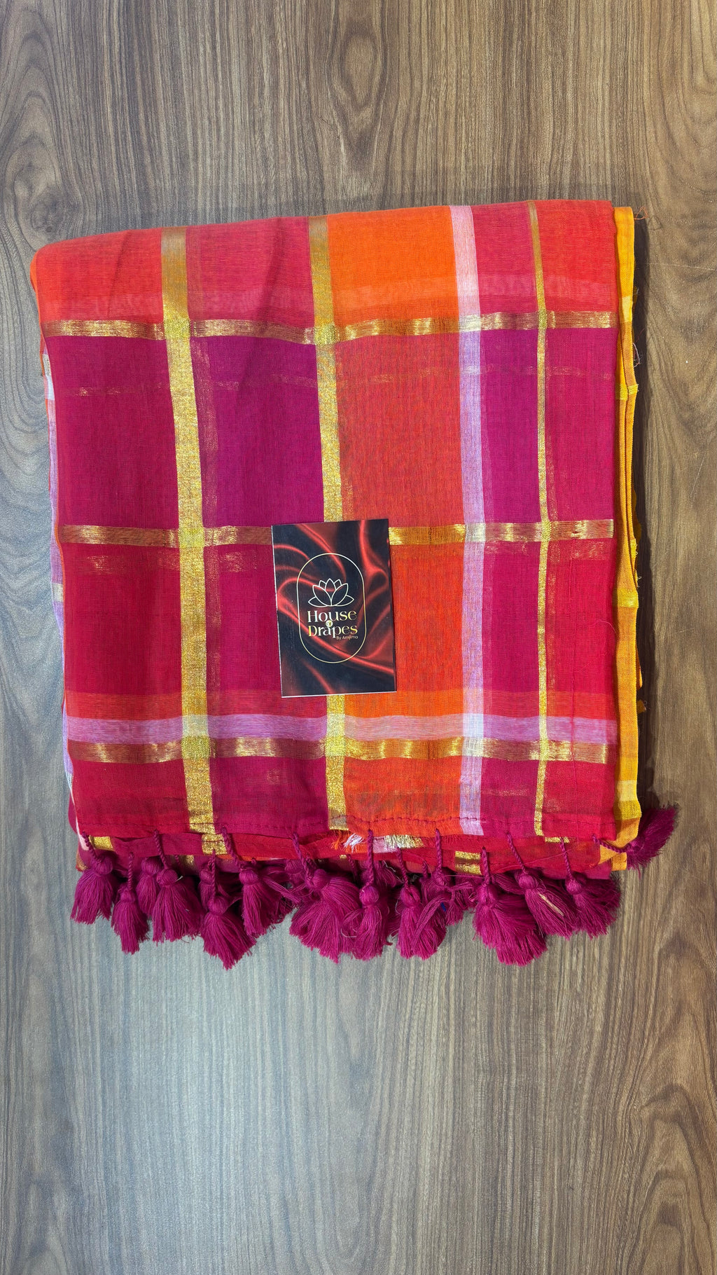 Madras checks mul cotton