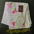 Mul cotton Hand painted saree 1