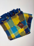 Madras checks mul cotton saree