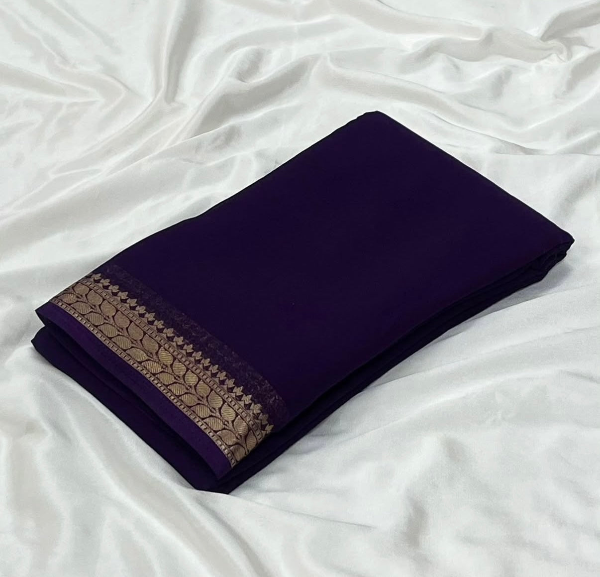 Mysore dhani chiffon saree