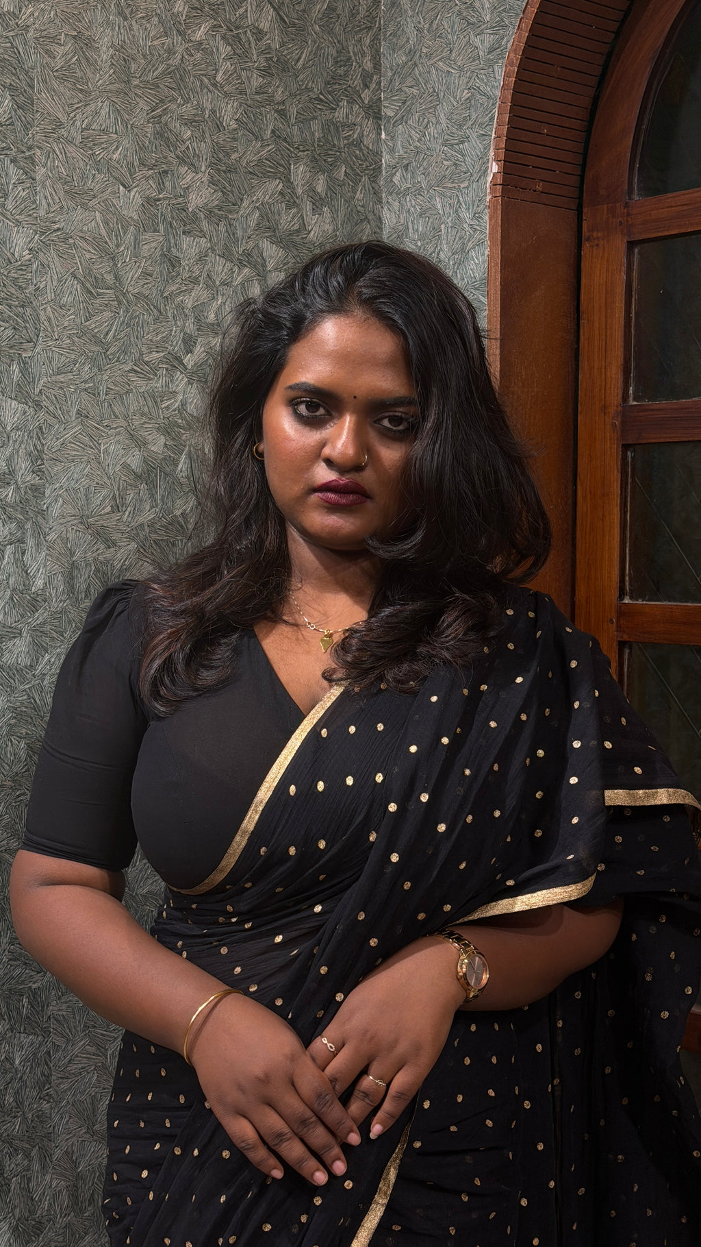 Mul cotton | doted saree