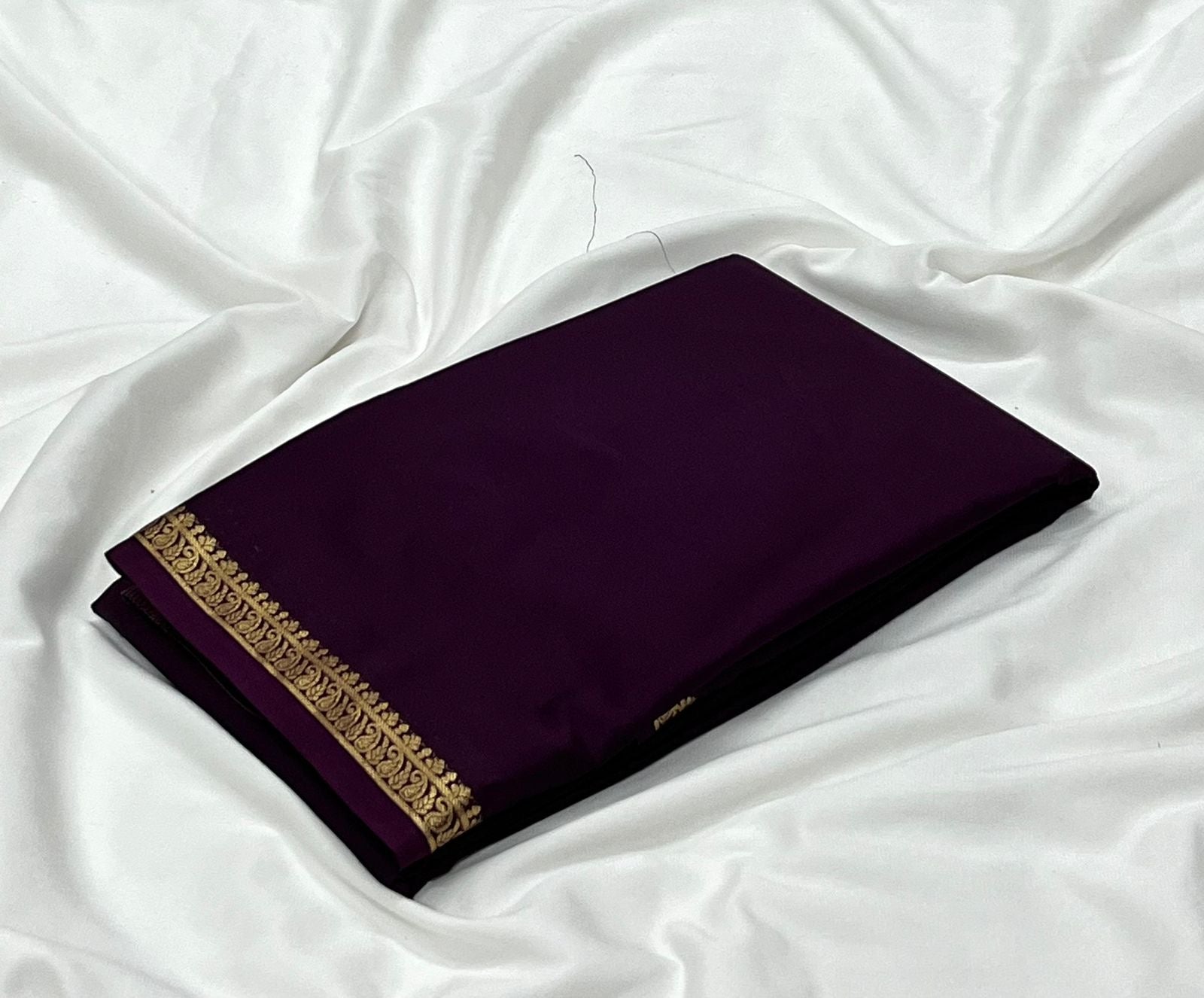 semi mysore silk saree