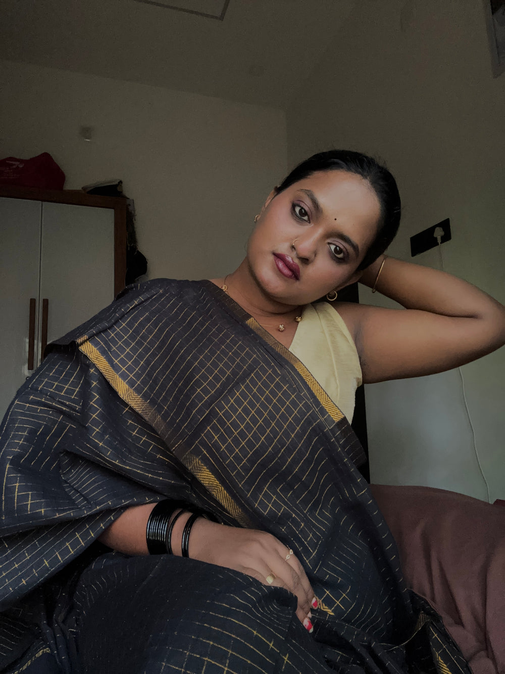 Sungudi Pantex | Black